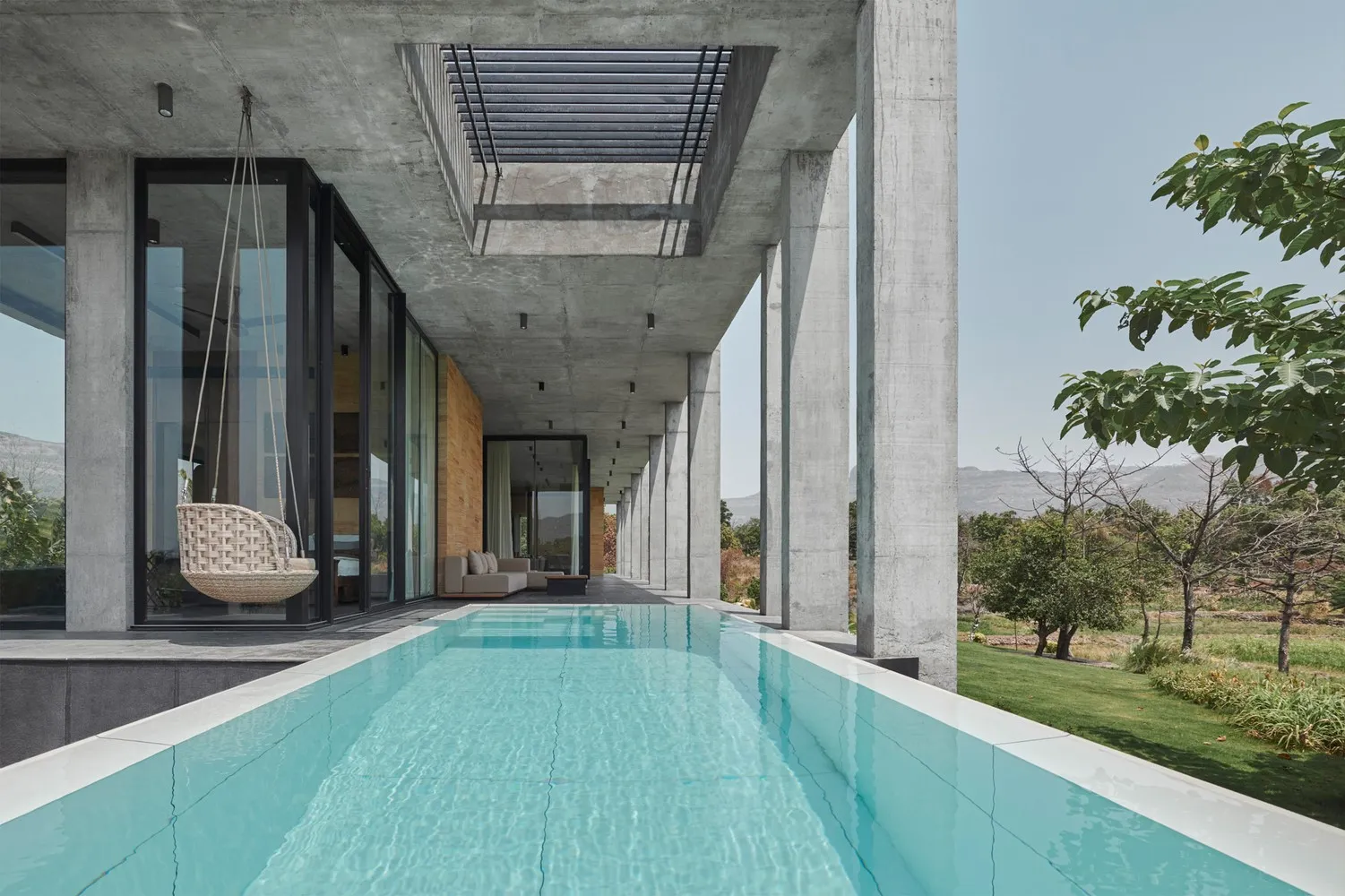 SHROFFLEON设计的卡杰拉霍地区Mirador住宅，印度