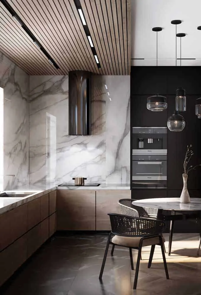 内置炉灶的装饰灵感