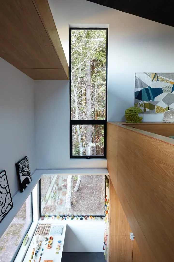 Klopf Architecture设计的黑城堡：现代设计与自然的和谐融合