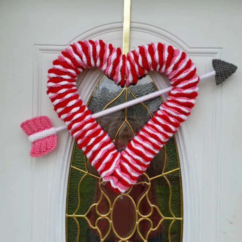 17. 情人节束装花环