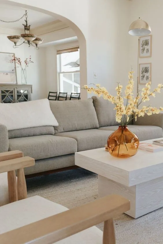 选择最令人惊叹的灰色角式沙发