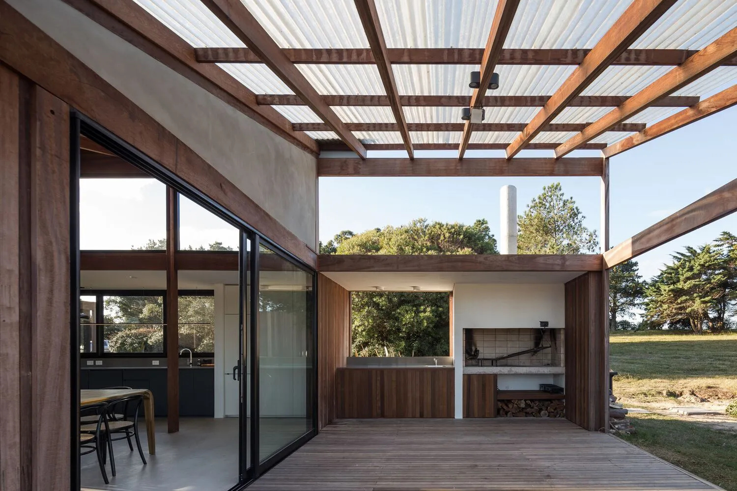 乌拉圭卡萨斯加尔松的Mutar之家