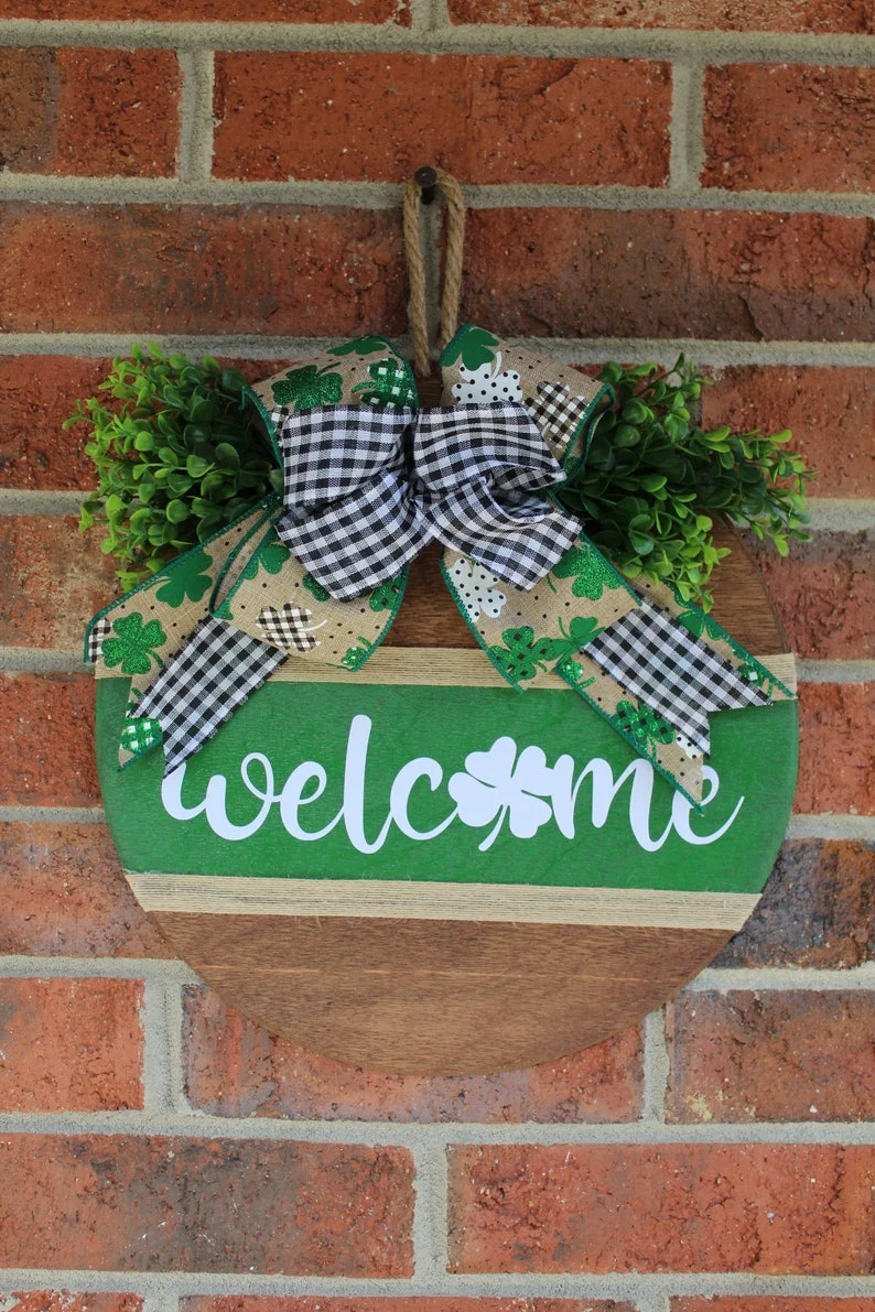 圣帕特里克节门牌标志