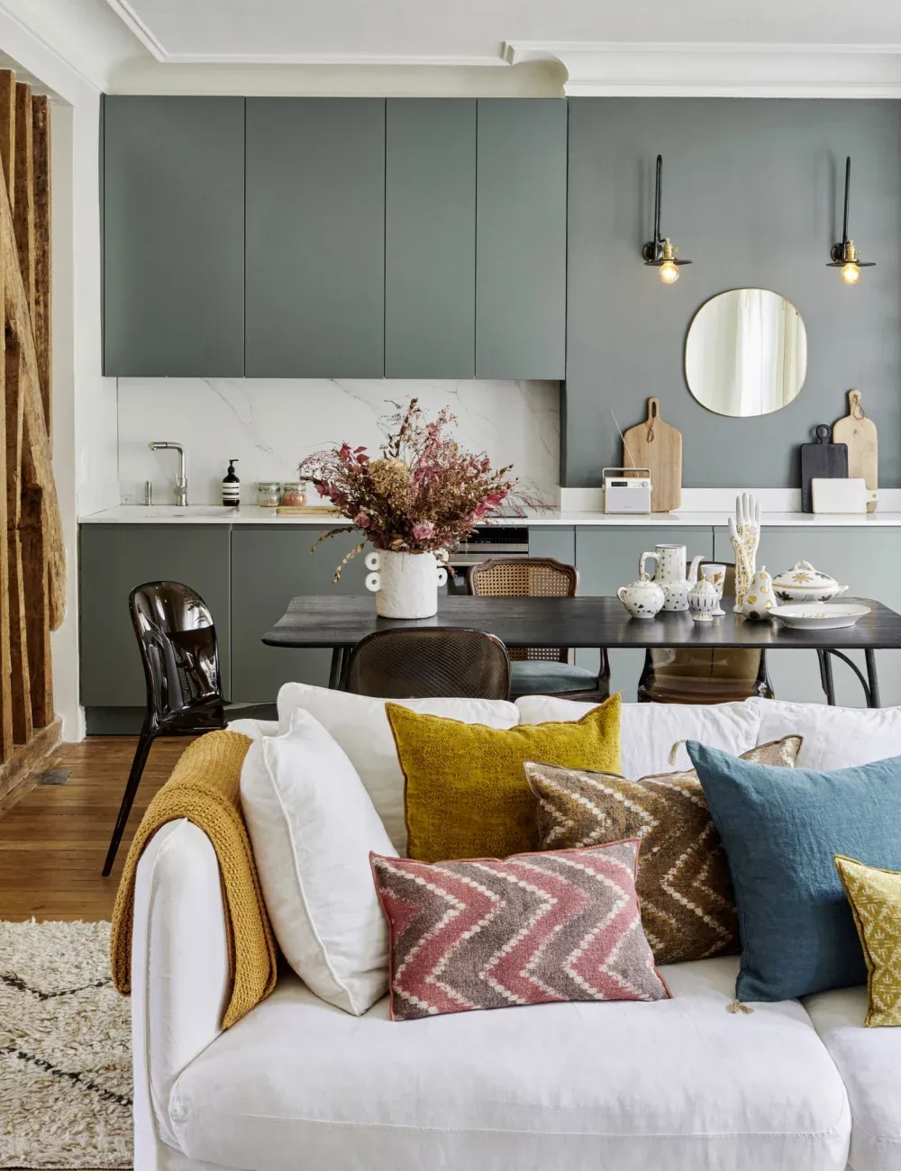 6个客厅开放式厨房的灵感