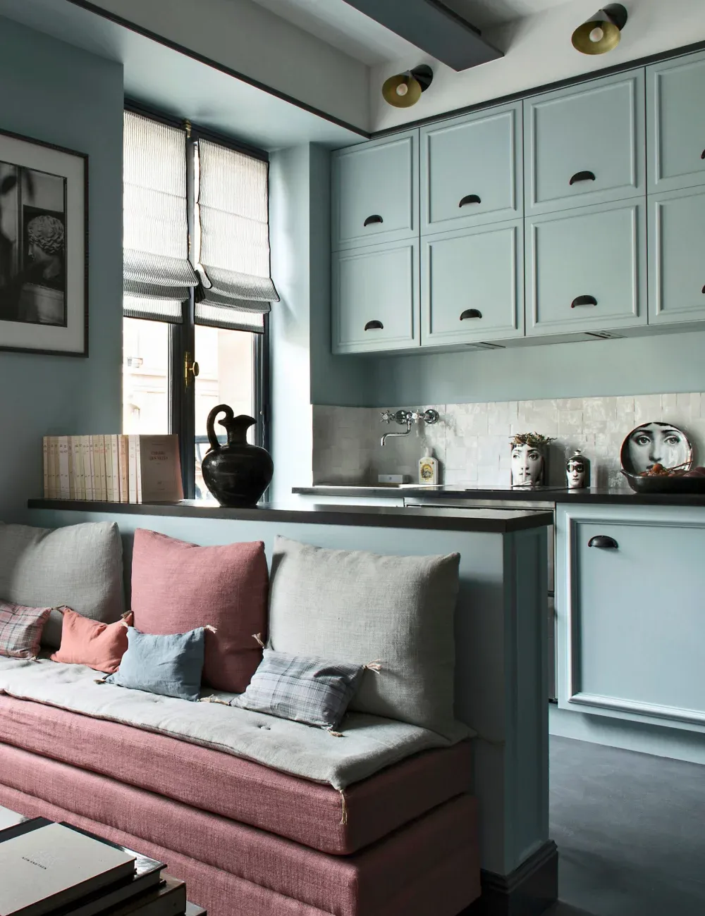 小户型客厅开放式厨房