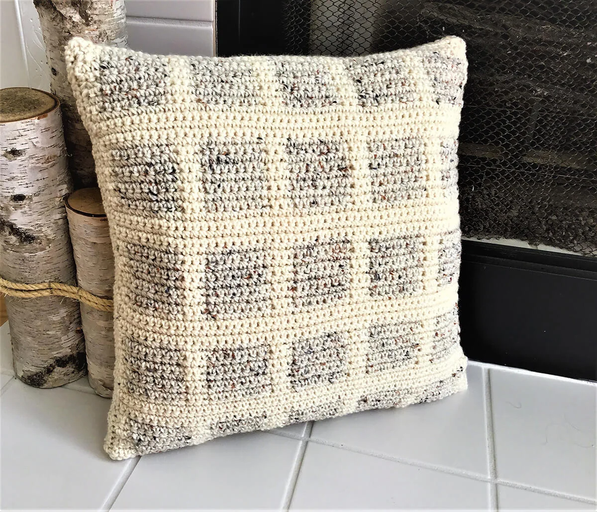 12. Farmhouse Style Pillow