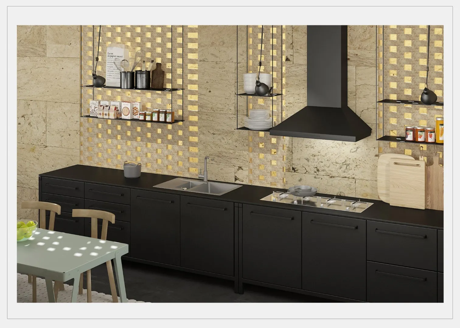 内部多户住宅项目:阿尔卡萨比家庭综合体 内部多户住宅项目:阿尔卡萨比家庭综合体