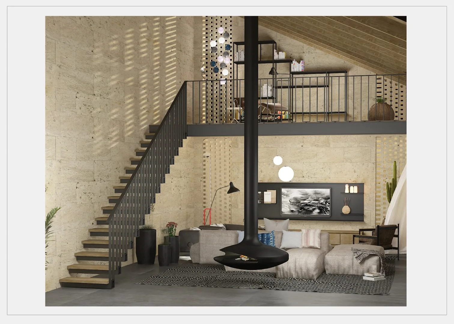 内部多户住宅项目:阿尔卡萨比家庭综合体 内部多户住宅项目:阿尔卡萨比家庭综合体