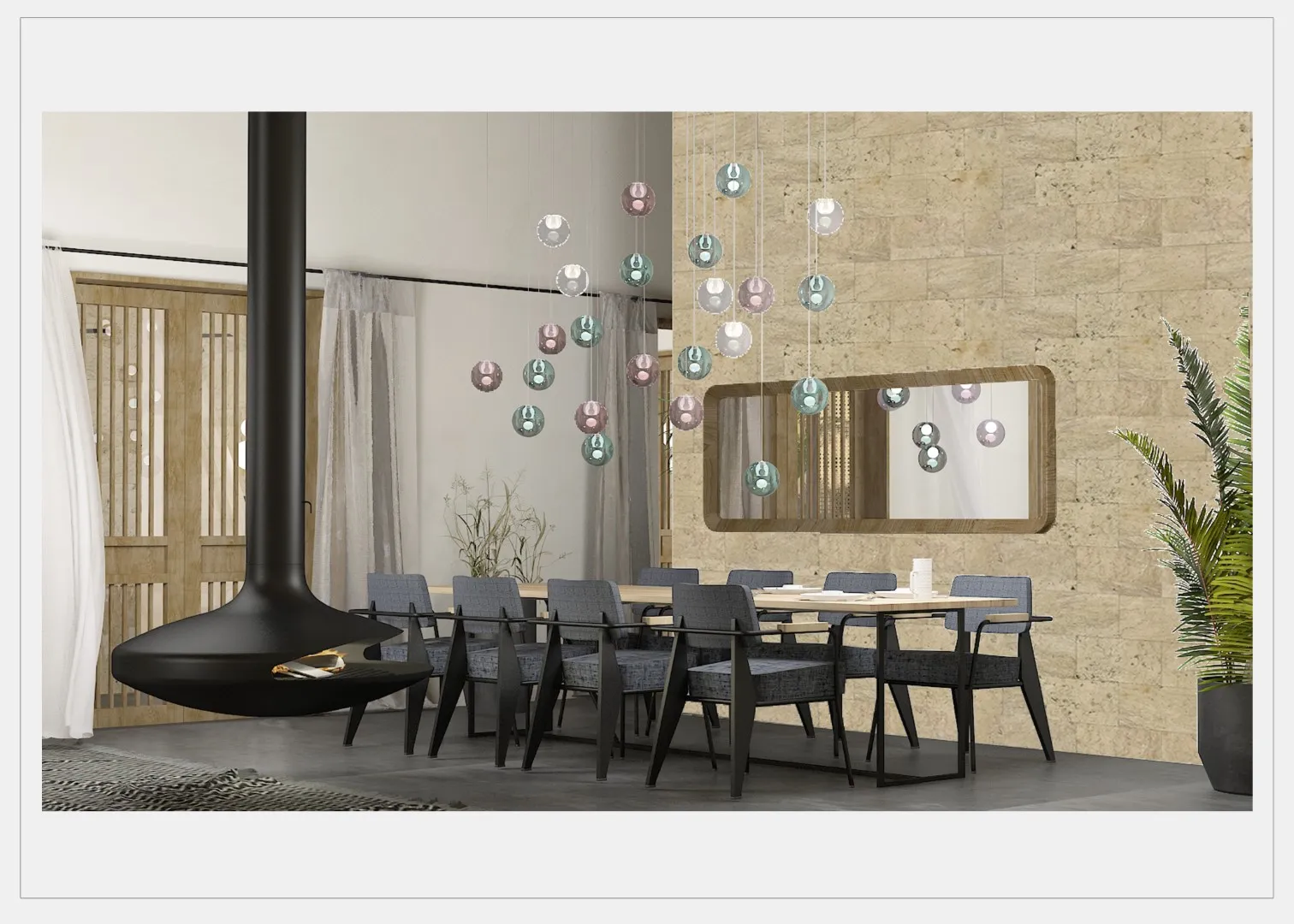 内部多户住宅项目:阿尔卡萨比家庭综合体 内部多户住宅项目:阿尔卡萨比家庭综合体