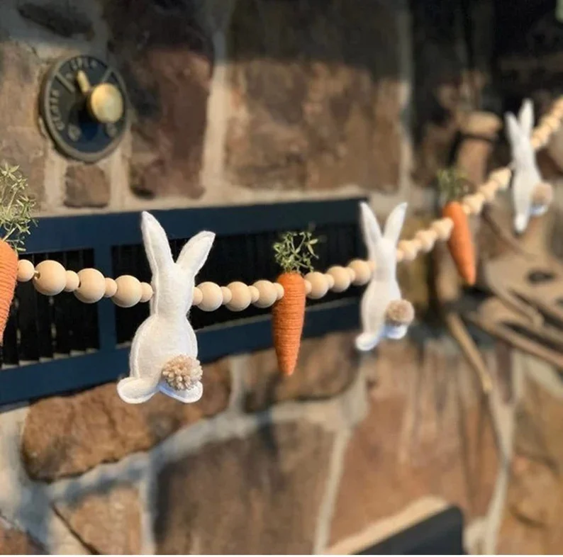 13. 乡村风格复活节装饰