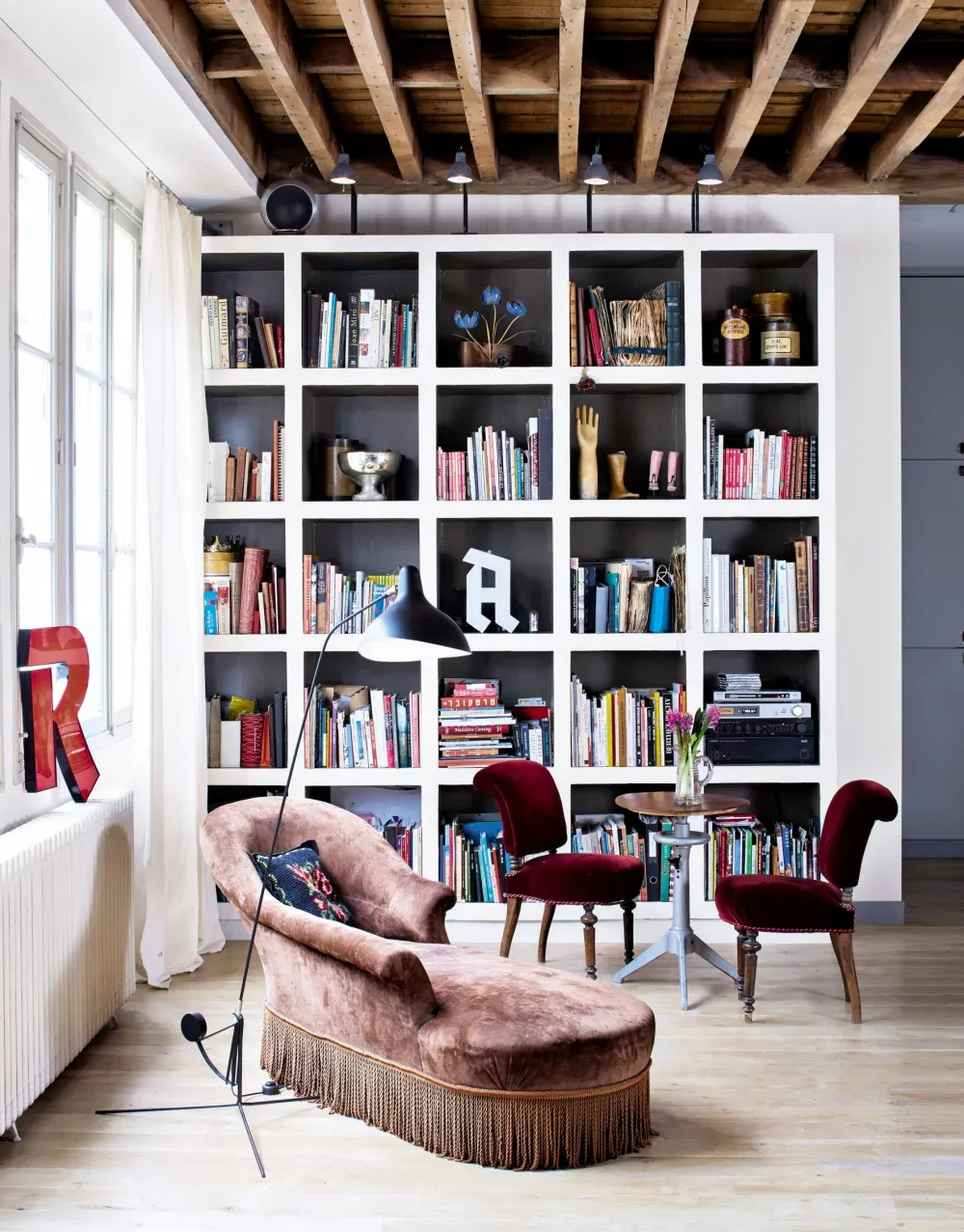 Give in to the Charm of a Colorful Library