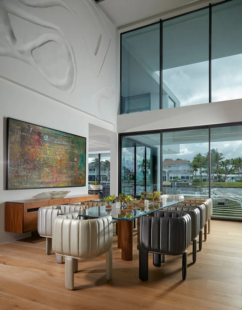 2. Moderne Aussicht auf das Wasser