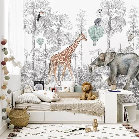 Stunning Safari-Style Bedroom Design and Kids' Room Ideas