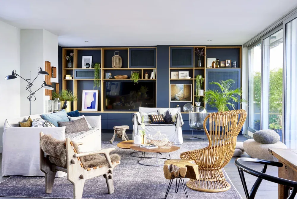 Give in to the Charm of a Colorful Library