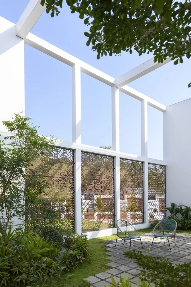 Studio Acis设计的哈里斯住宅，印度坎纳格拉德