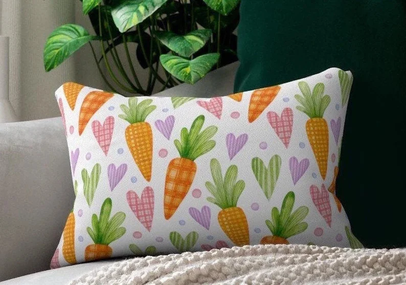 3. 兔子与胡萝卜抱枕