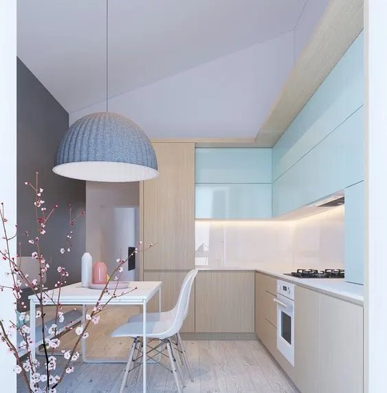 如何在装饰中使用淡蓝色