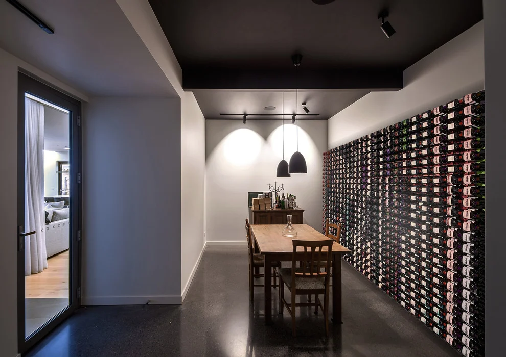 3. Modern Wine Cellar in Beaumaris House