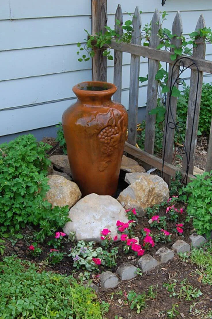 DIY Water Feature - Garden Fountain