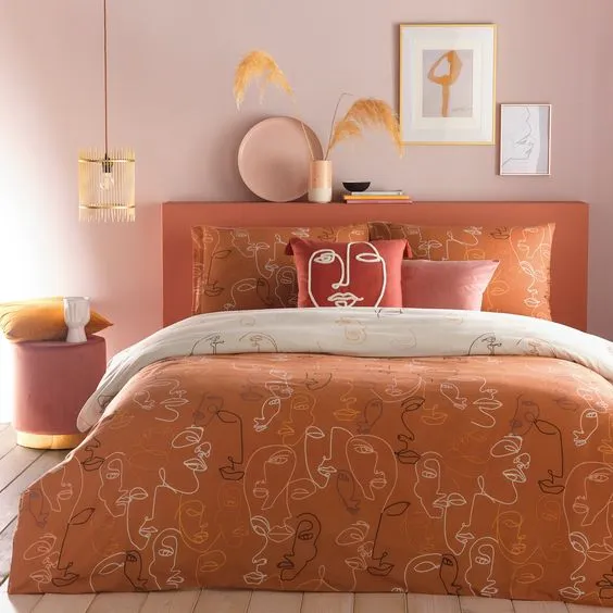 Orange Tone Variations for Interior