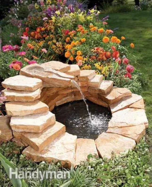Build a Concrete Fountain
