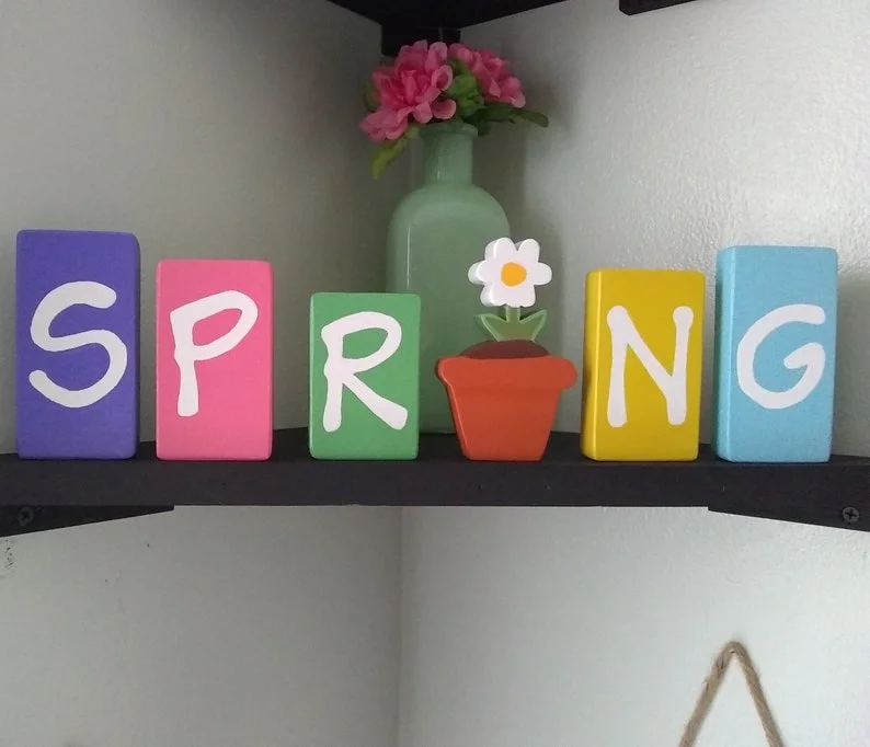 SPRING FLOWER BLOCKS