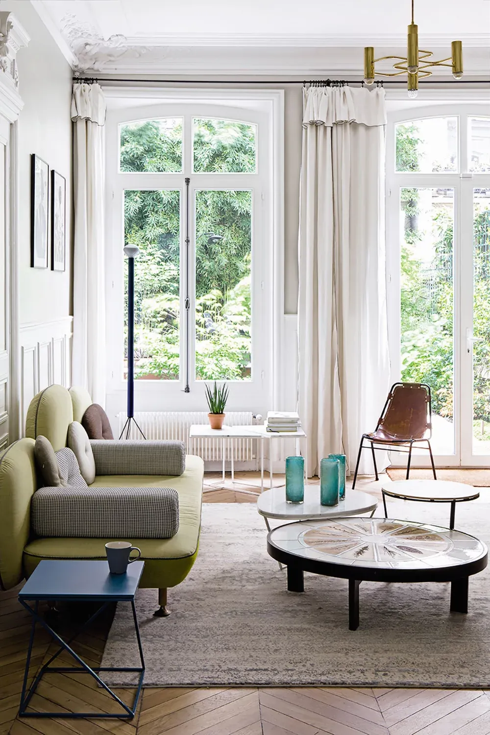 Ideas for Living Room with Very High Ceilings