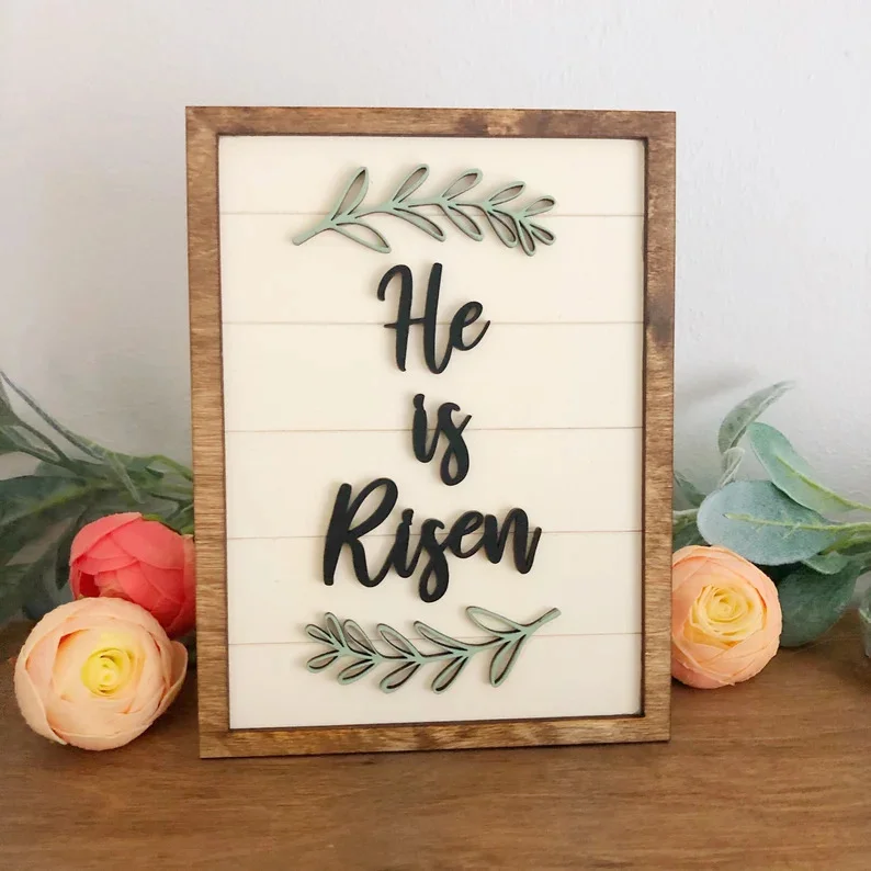 8. Señal 'Él resucitó'