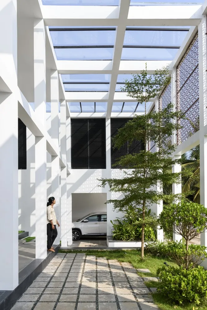 Studio Acis设计的哈里斯住宅，印度坎纳格拉德