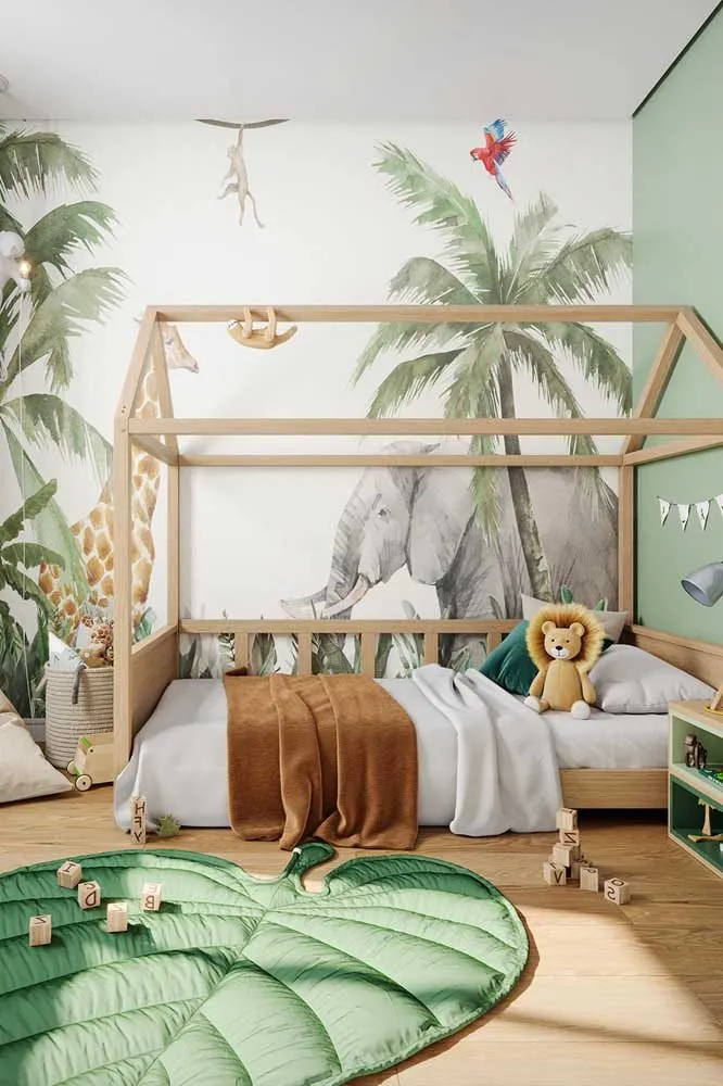 Stunning Safari-Style Bedroom Design and Kids' Room Ideas