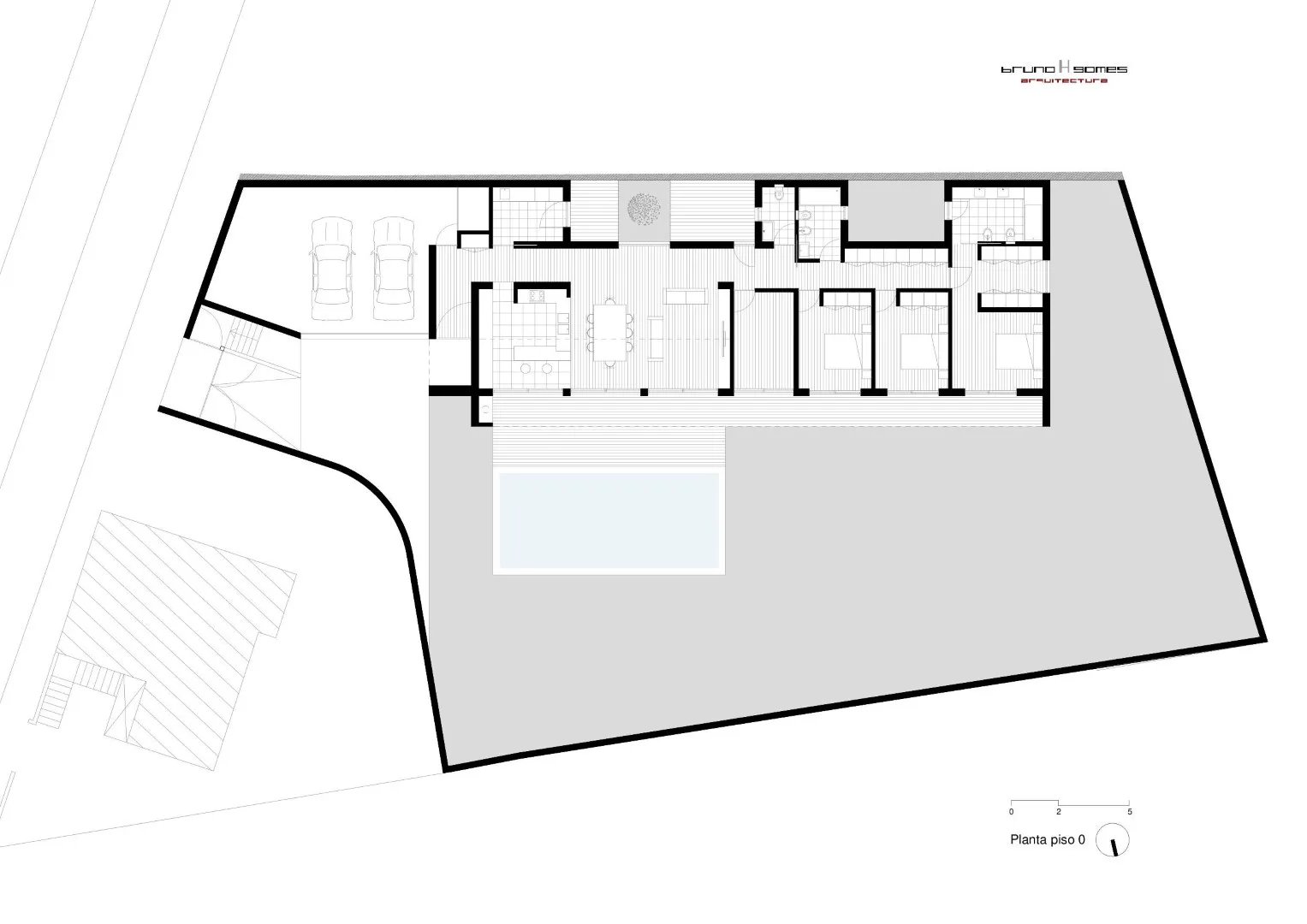 House H by Architect Bruno Gomes in San Juan da Madeira, Portugal House H by Architect Bruno Gomes in San Juan da Madeira, Portugal