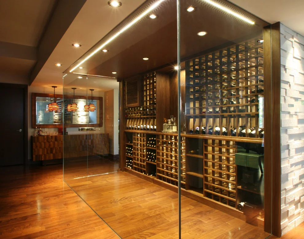 5. Modern Wine Cellar
