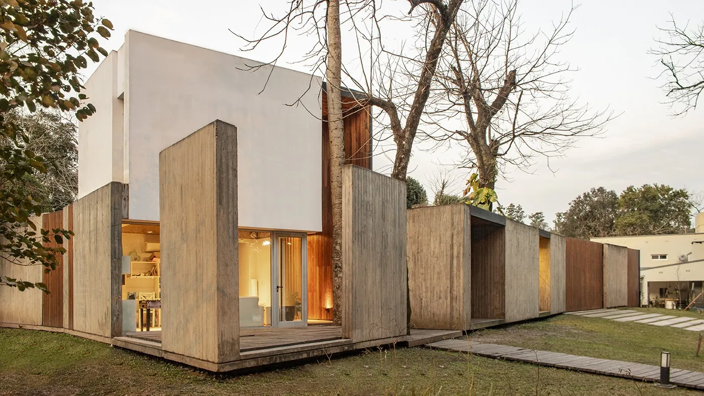 埃尔科特之家由Plural Arquitectos在阿根廷耶尔瓦布埃纳的设计