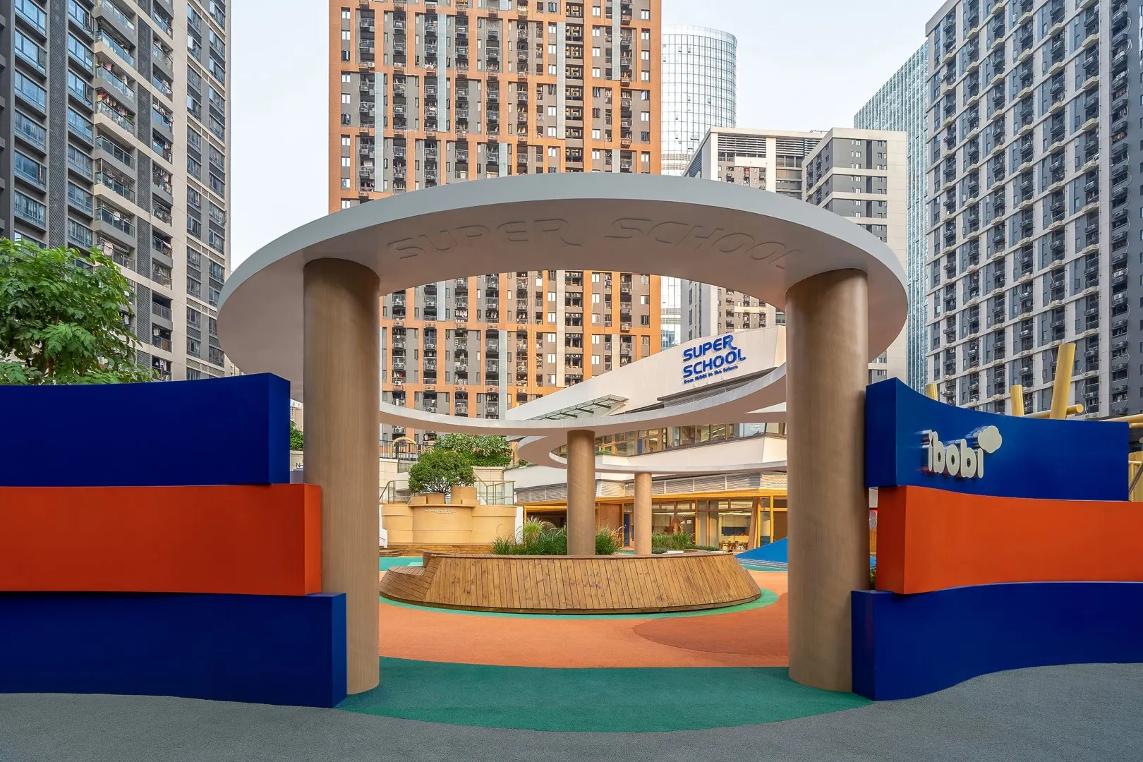 IBOBI 超级学校由 VMDPE Design 设计: Downtown 的儿童天堂 IBOBI 超级学校由 VMDPE Design 设计: Downtown 的儿童天堂