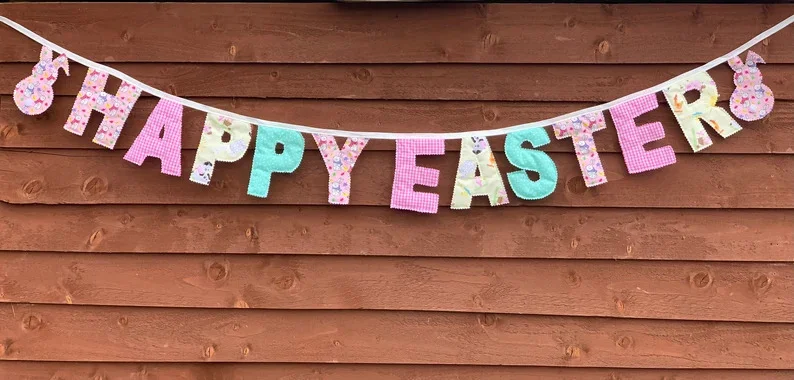 10. Pancarta con Pascua