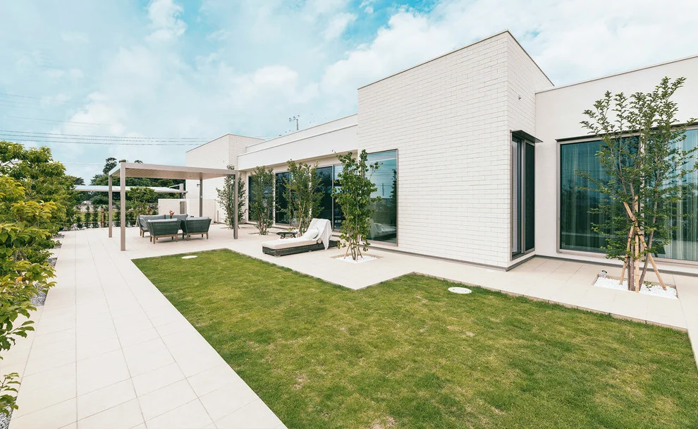 10. Diseño de paisaje moderno