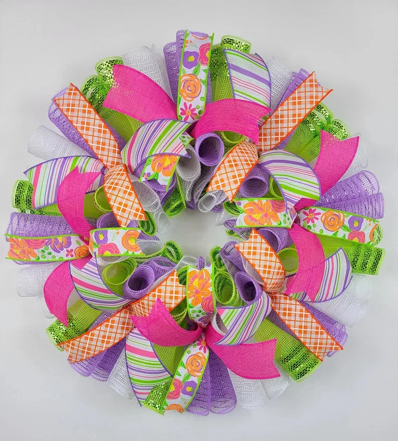 8. Collar de primavera colorido