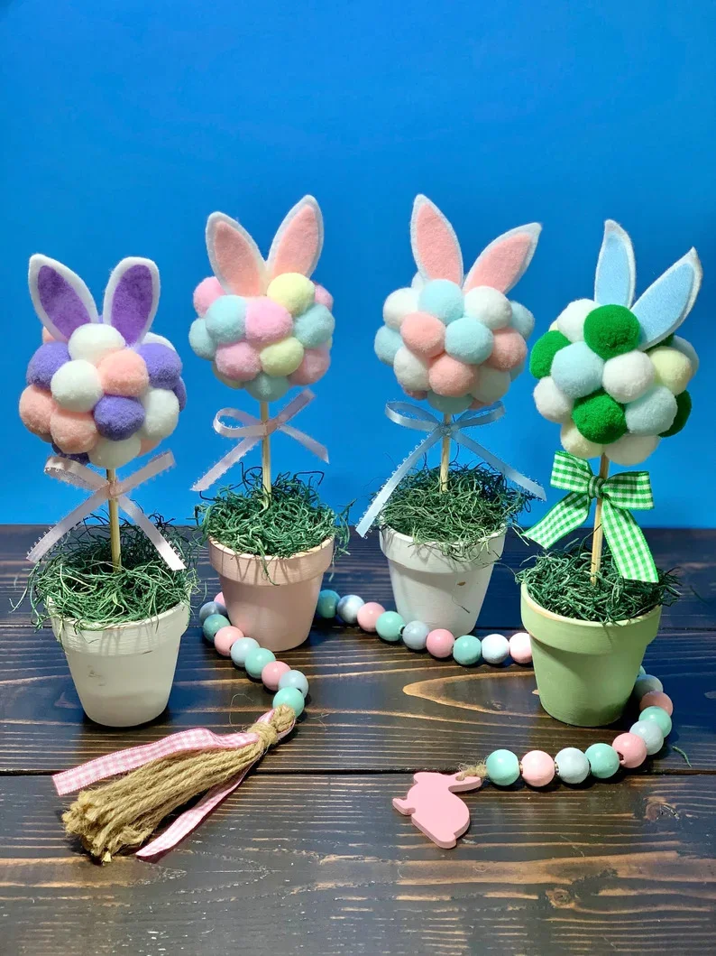 15. 复活节餐桌中心装饰