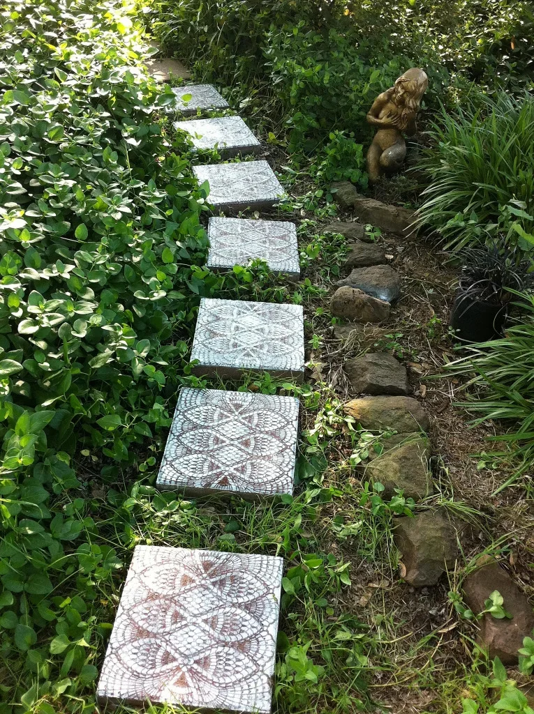 5. Crear escalones en forma de encaje