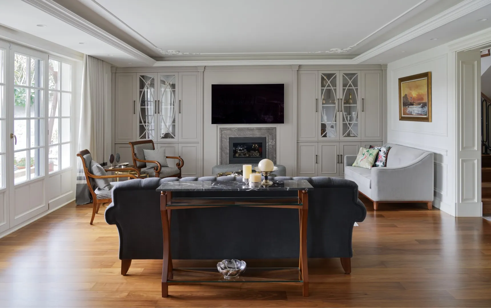 融合经典与现代的项目:H 129 房屋