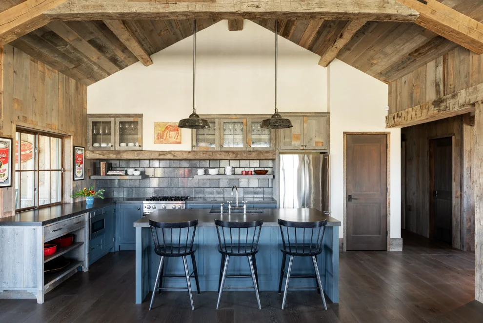 3. Rustic Kitchen