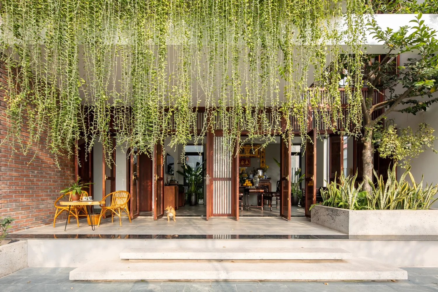 Tai Bin House by Chu Ngoc An Architecture in Dong Huang, Vietnam Tai Bin House by Chu Ngoc An Architecture in Dong Huang, Vietnam