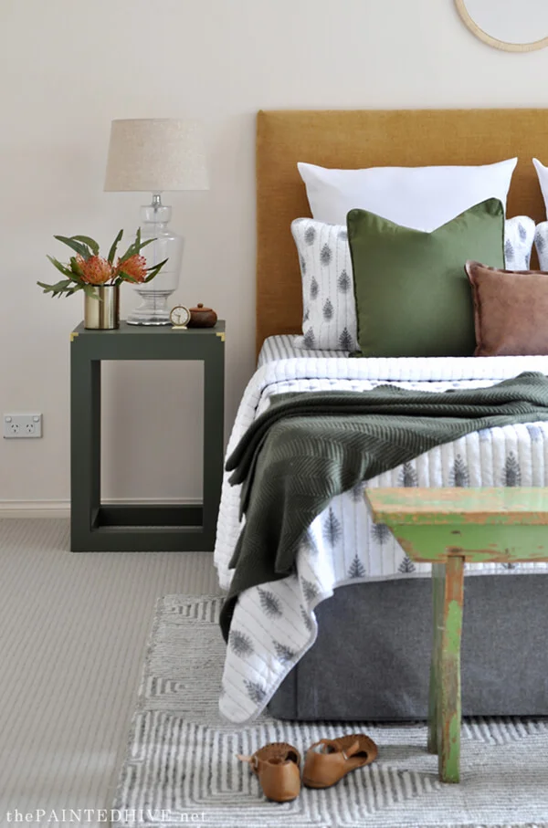 12. Cabezal de almohada DIY ligero