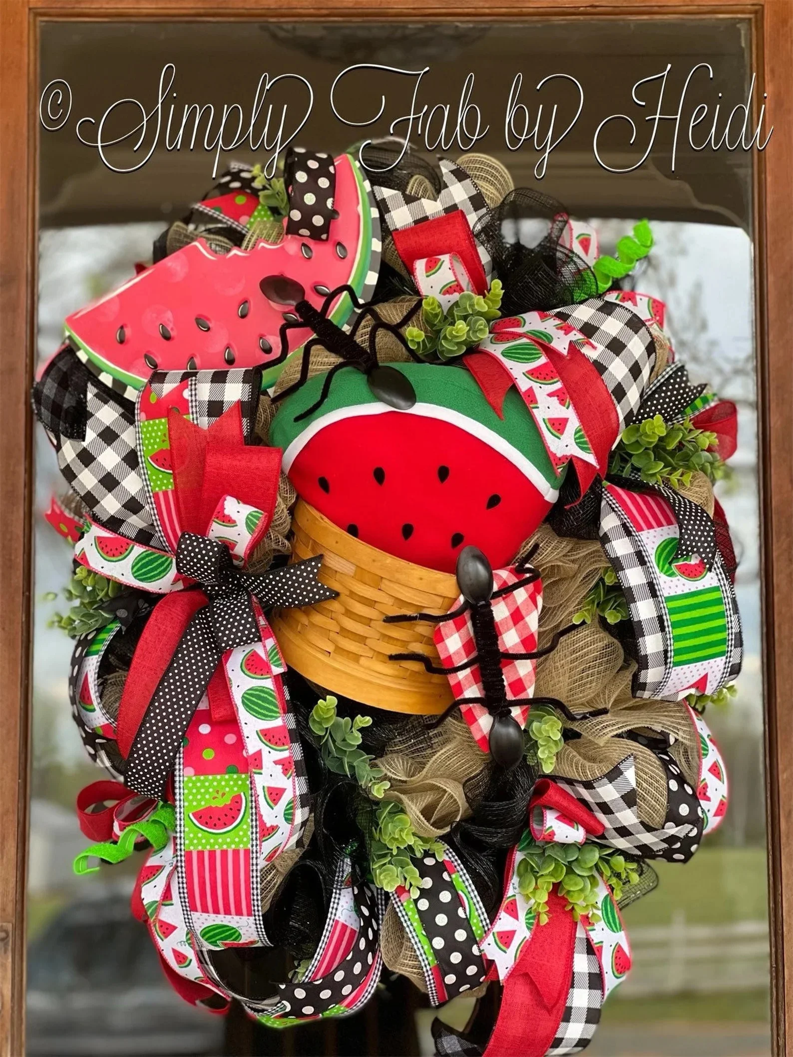 7. 西瓜夏日花环