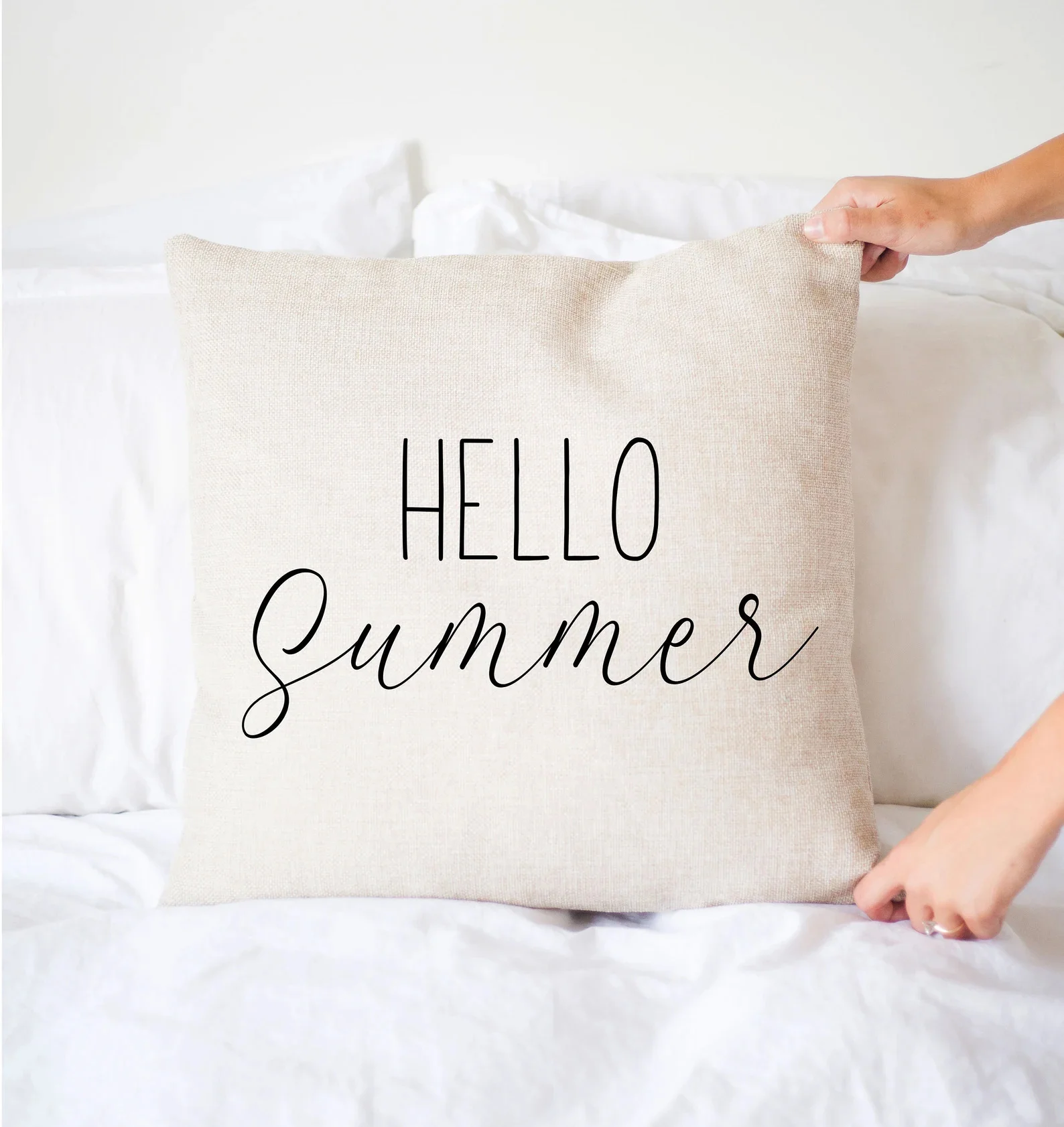 5. Almohada de Estilo Rústico