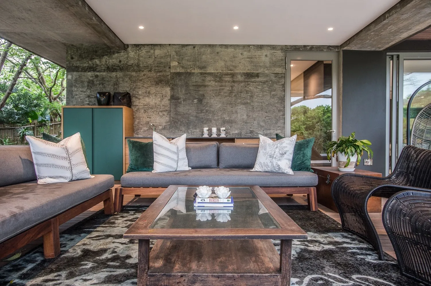 House on Pambata Lane Built by Metropole Architects in Shaka Rock, South Africa