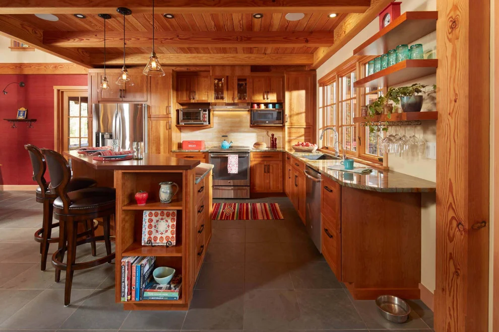 10. Lake Spirit Retreat: Kitchen