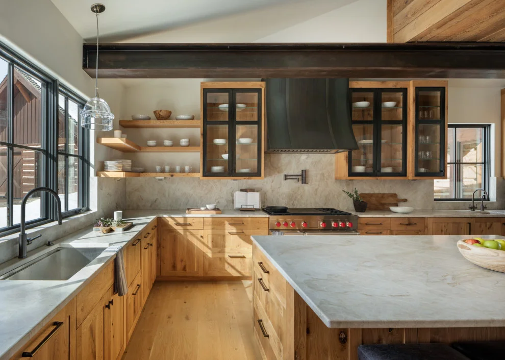 13. Rustic Kitchen Remodel