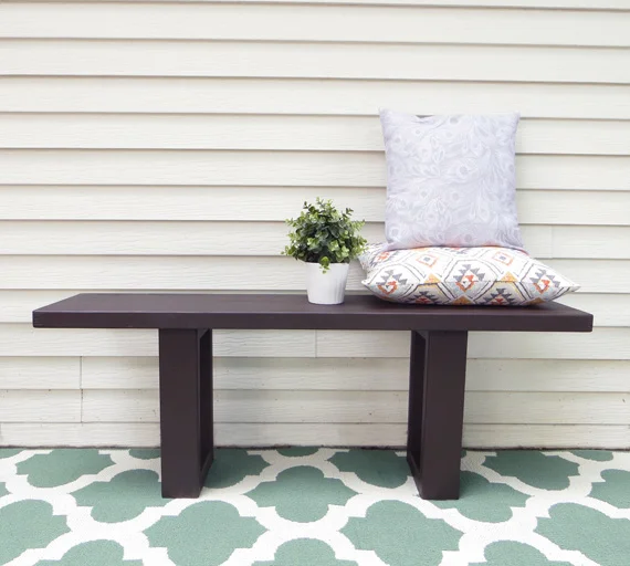 11. 按West Elm风格制作简单的DIY户外椅子