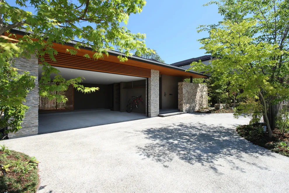 5. Modern Garage Exterior